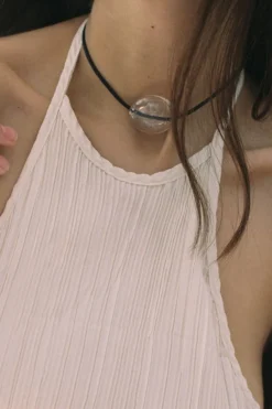 Jewellery*St. Agni Heures Necklace - Clear - By Ayllón