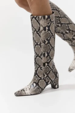 Boots*St. Agni High Boot - Python