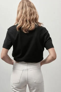 Pants*St. Agni High Waist Crop Flare Jeans - Off White