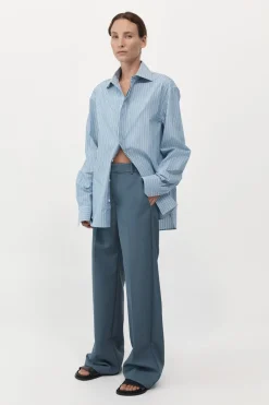 Shirts*St. Agni Homme Shirt - Blue Stripe