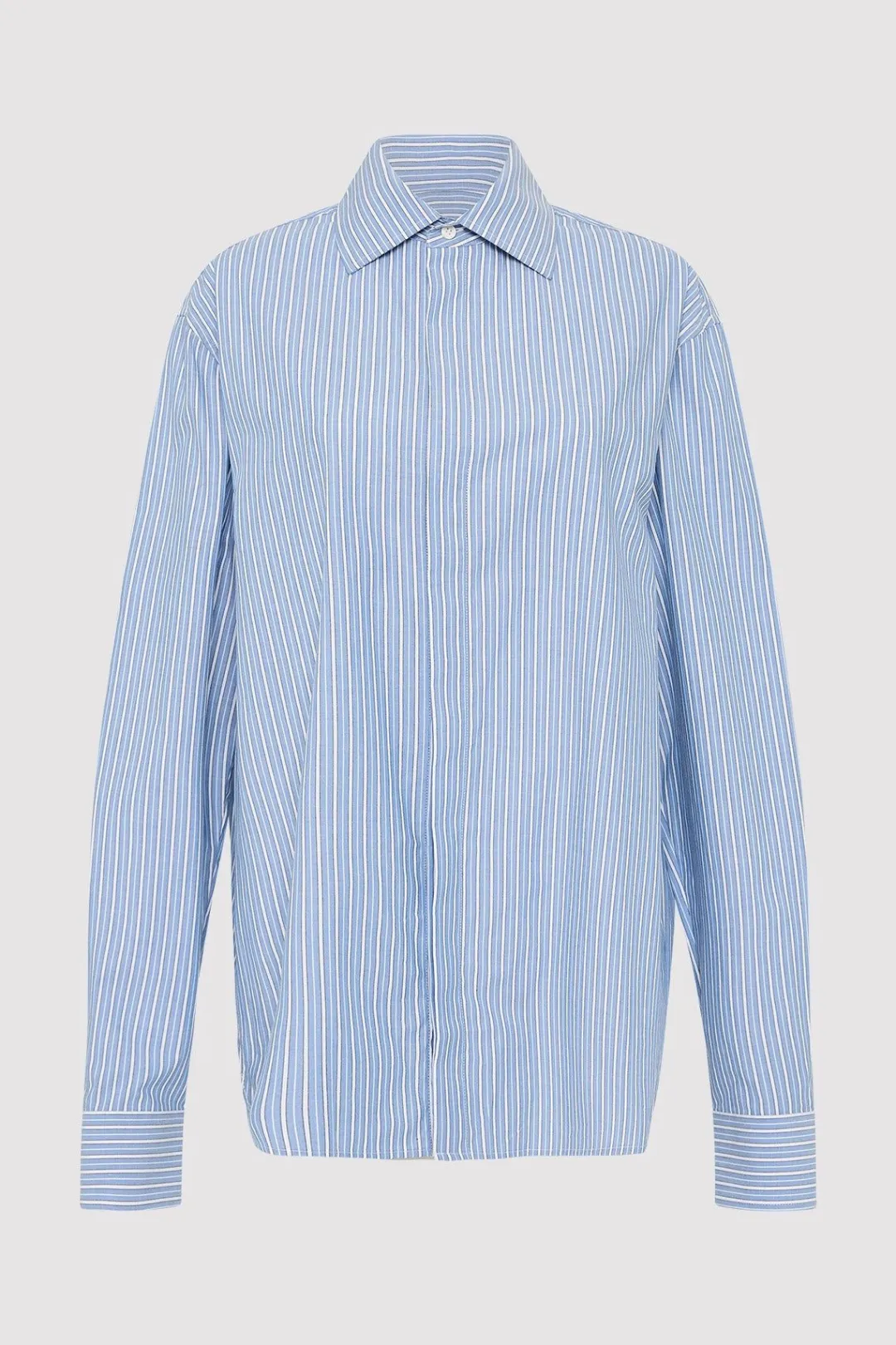 Unisex*St. Agni Homme Shirt - Blue Stripe