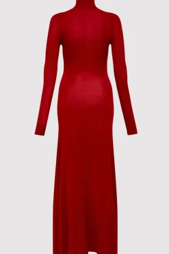 Knitwear*St. Agni Jersey Maxi Dress - Rouge