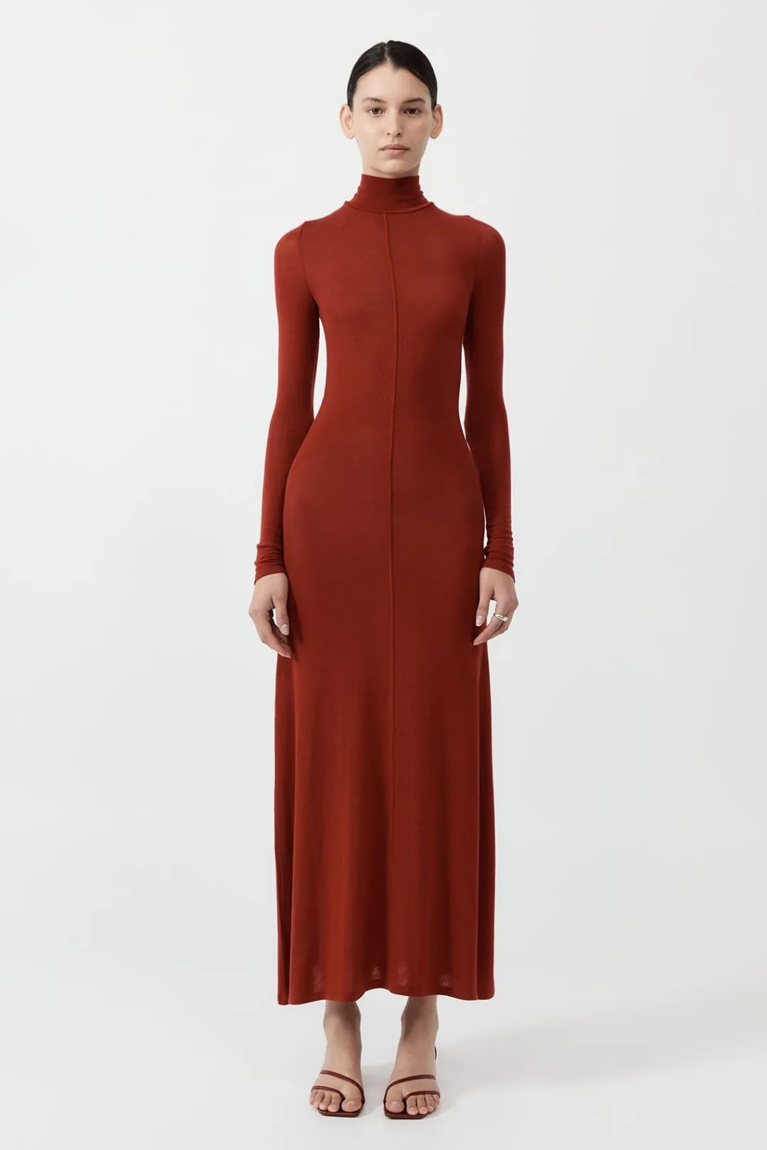 Dresses*St. Agni Jersey Maxi Dress - Rouge