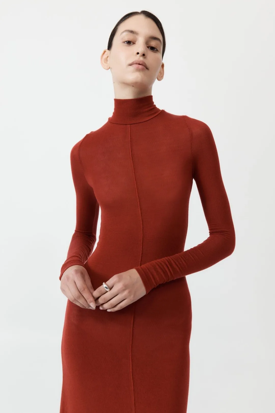 Dresses*St. Agni Jersey Maxi Dress - Rouge