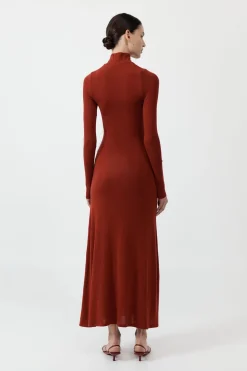 Dresses*St. Agni Jersey Maxi Dress - Rouge
