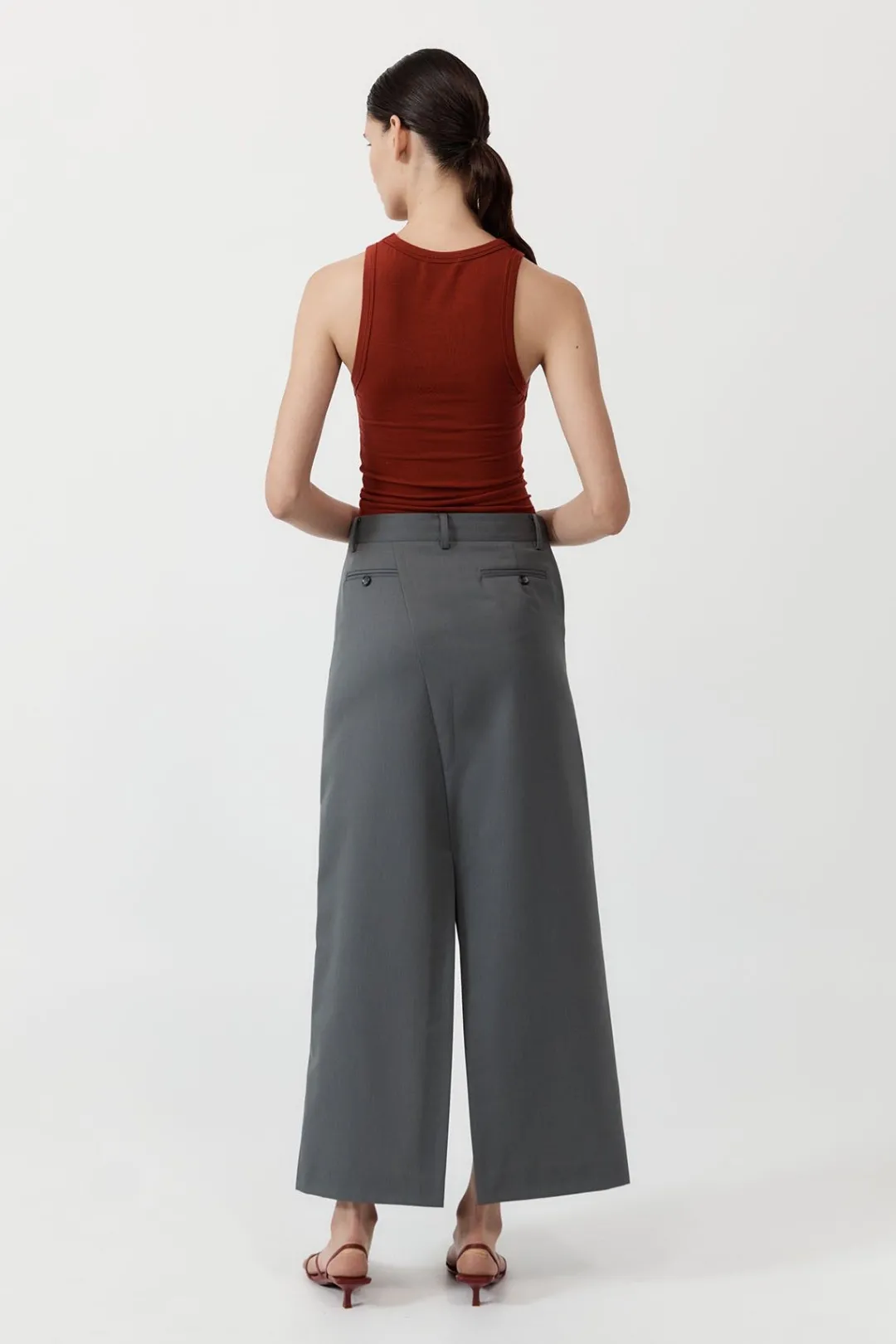 Tops*St. Agni Jersey Tank - Rouge