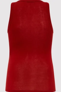 Basics*St. Agni Jersey Tank - Rouge