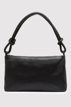 Bags*St. Agni Knotted Baguette Bag - Black