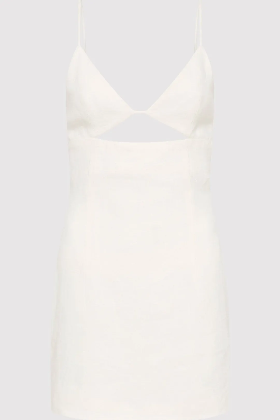 Dresses*St. Agni Linen Bra Mini Dress - Ivory