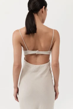 Dresses*St. Agni Linen Resort Dress - Natural