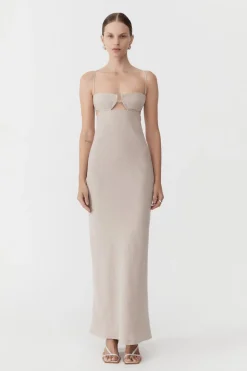 Tailoring*St. Agni Linen Resort Dress - Natural