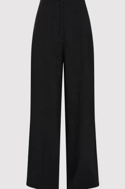 Pants*St. Agni Linen Wide Leg Pants - Black