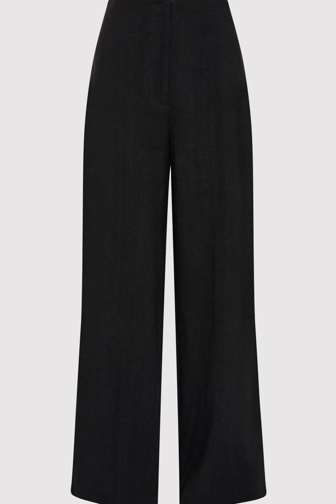 Tailoring*St. Agni Linen Wide Leg Pants - Black