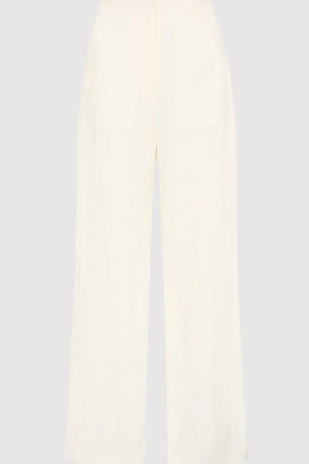 Tailoring*St. Agni Linen Wide Leg Pants - Ivory