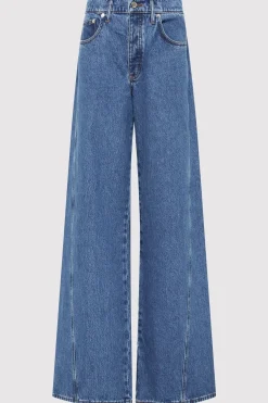 Pants*St. Agni Low Rise Jeans - Denim Blue