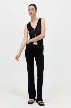Pants*St. Agni Low Waist Knit Pants - Black