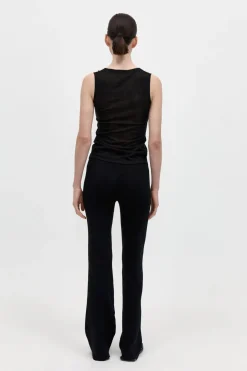 Pants*St. Agni Low Waist Knit Pants - Black