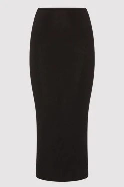 Skirts*St. Agni Low Waist Knit Skirt - Black