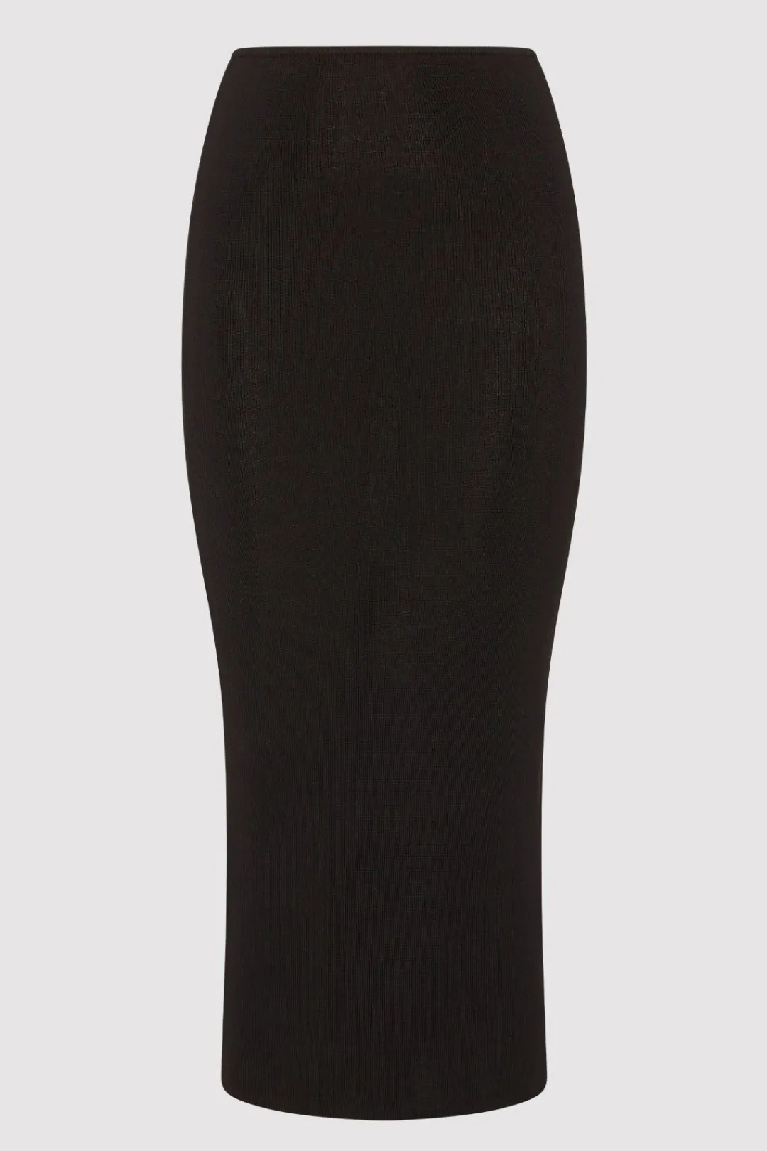 Knitwear*St. Agni Low Waist Knit Skirt - Black