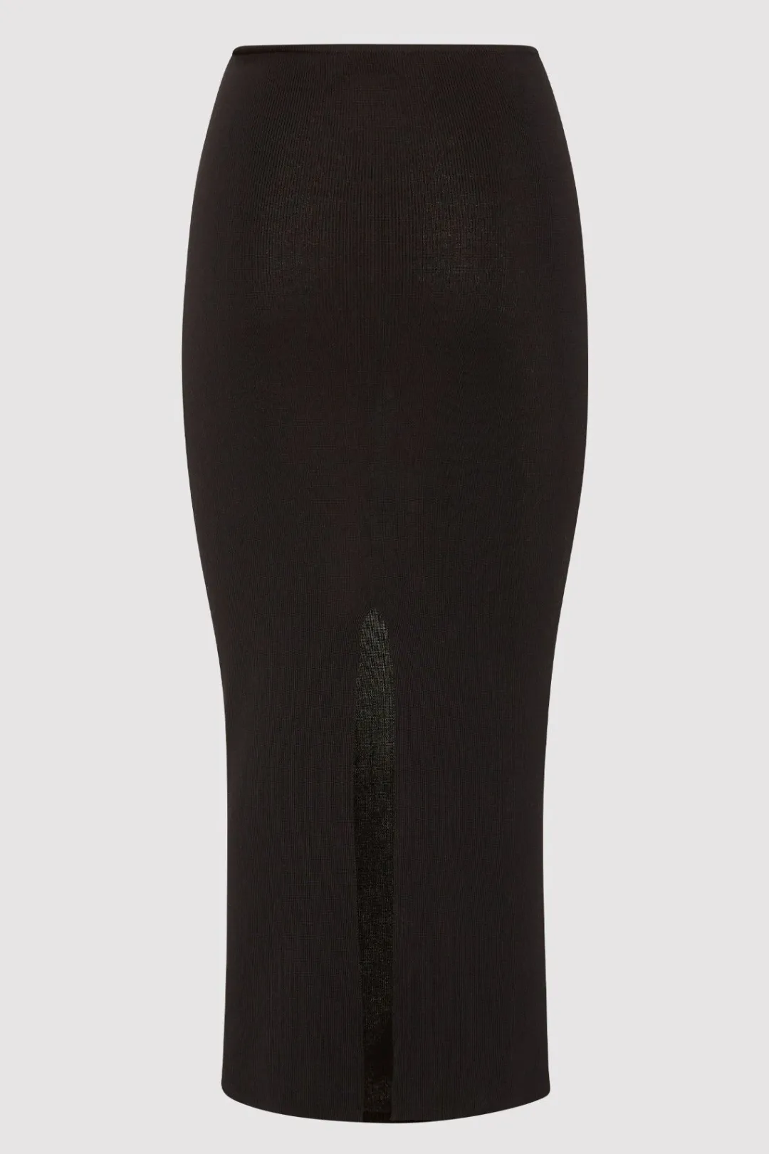 Knitwear*St. Agni Low Waist Knit Skirt - Black