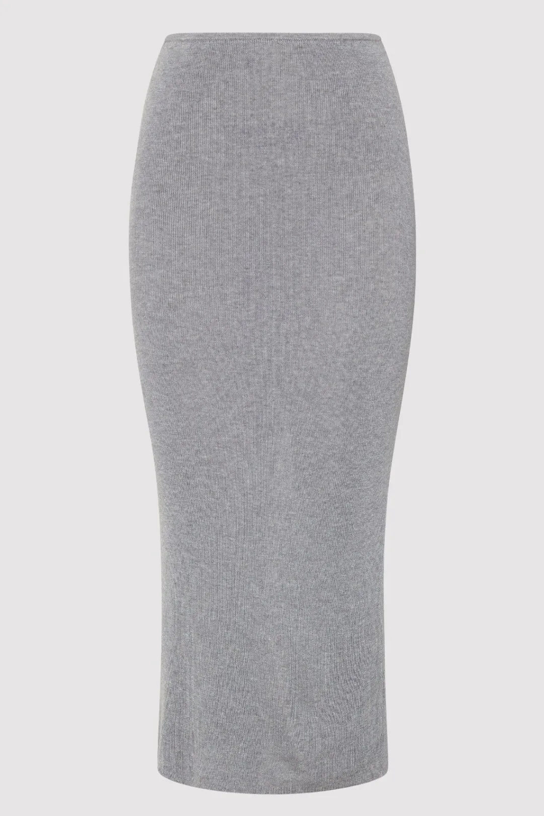 Skirts*St. Agni Low Waist Knit Skirt - Grey Marle