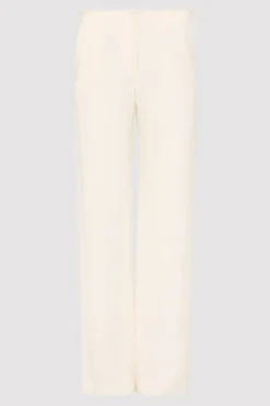 Pants*St. Agni Low Waist Raw Edge Pants - Ivory