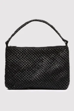 Bags*St. Agni Macrame Shoulder Bag - Black