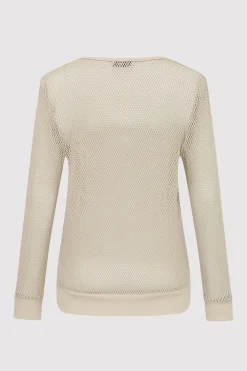 Tops*St. Agni Mesh Long Sleeve Top - Aloe