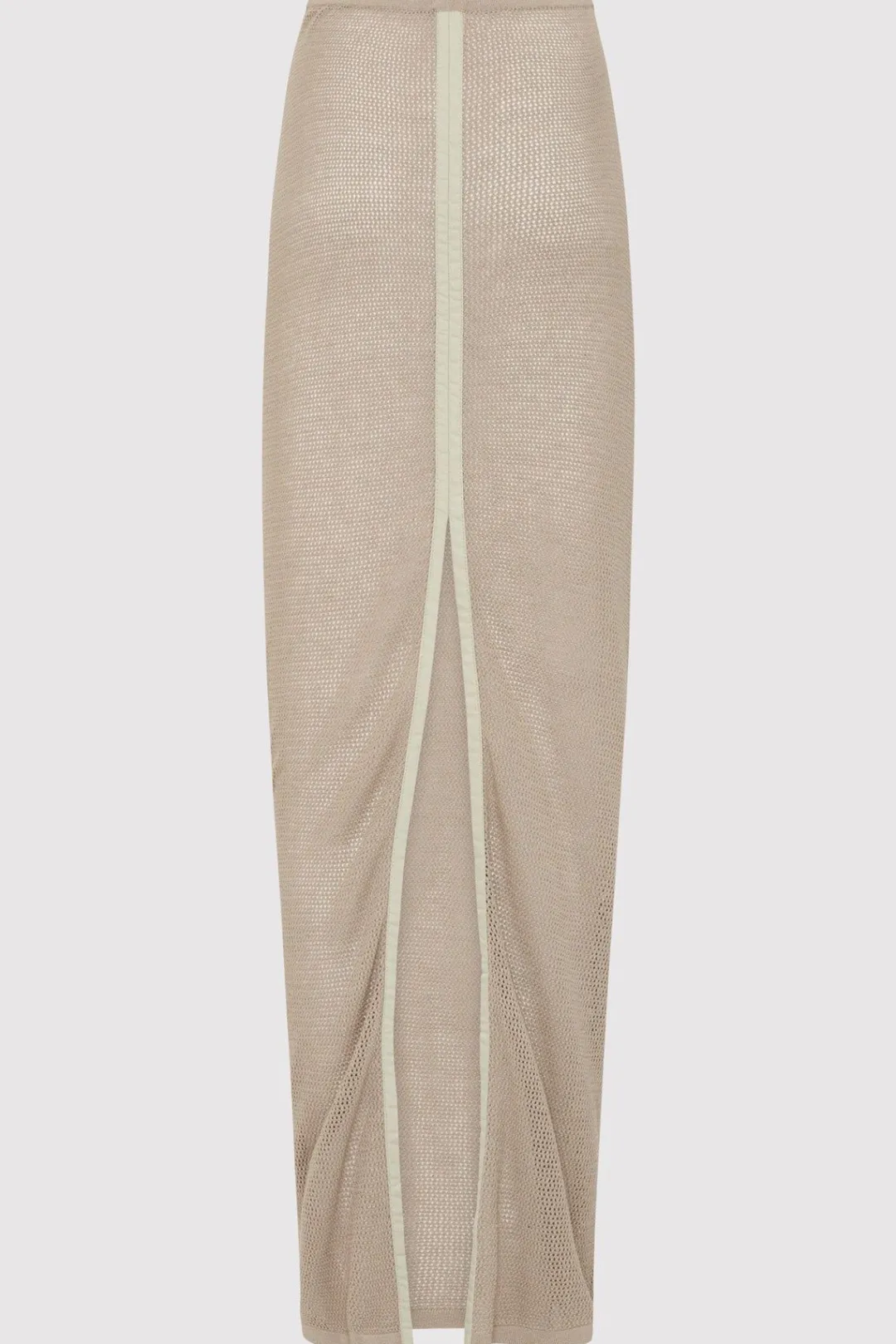 Knitwear*St. Agni Mesh Maxi Skirt - Fog