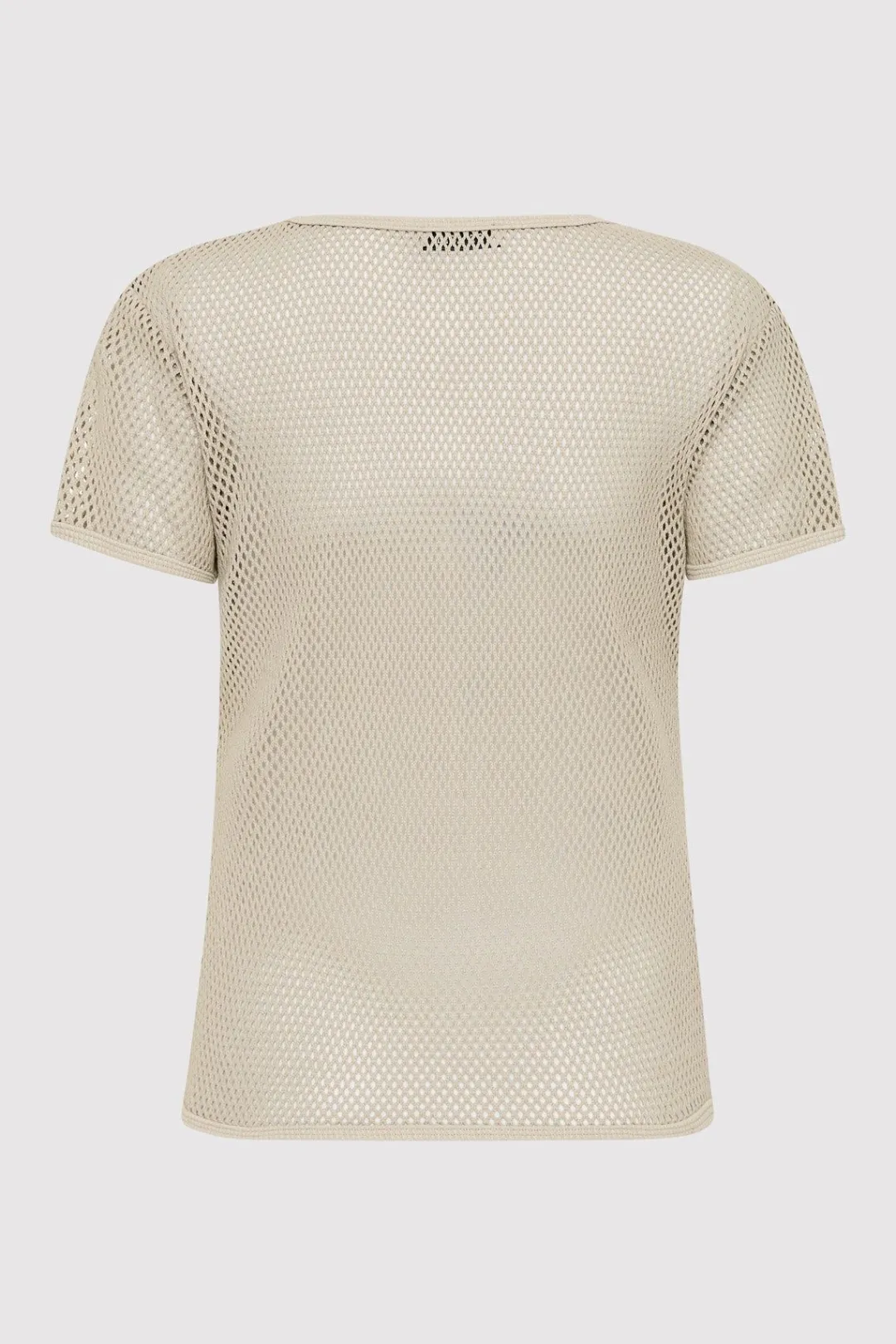 Tops*St. Agni Mesh Short Sleeve Tee - Aloe