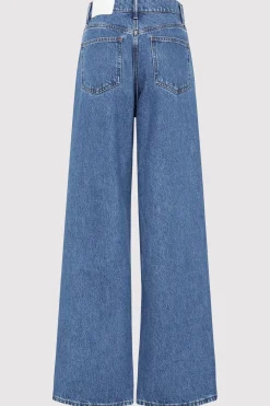 Pants*St. Agni Mid Rise Wide Leg - Denim Blue