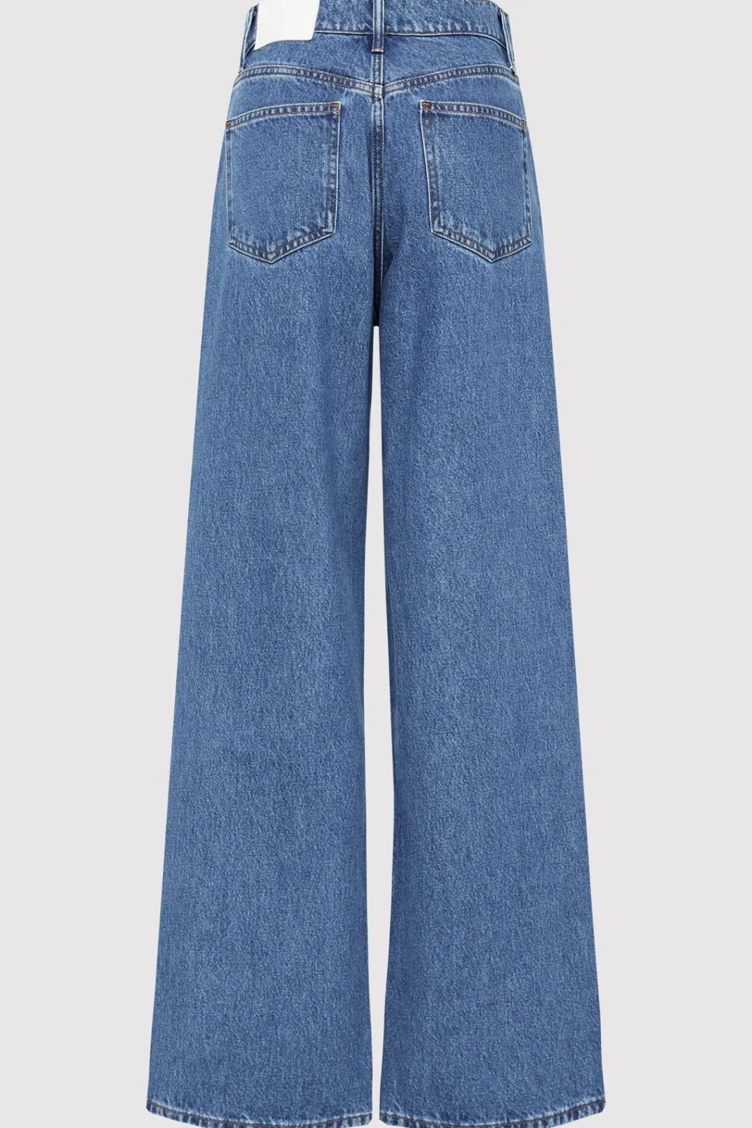 Denim*St. Agni Mid Rise Wide Leg - Denim Blue