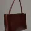 Bags*St. Agni Minimal Mini Tote - Antique Tan