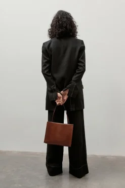 Bags*St. Agni Minimal Mini Tote - Antique Tan