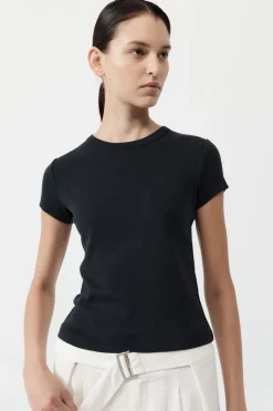 T-Shirts*St. Agni Organic Cotton Baby Tee - Black