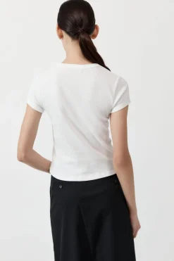 Basics*St. Agni Organic Cotton Baby Tee - White