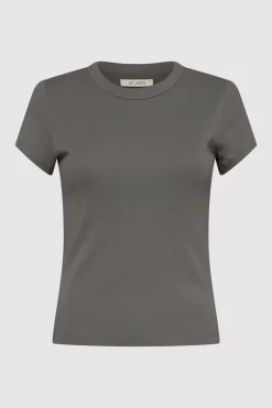 T-Shirts*St. Agni Organic Cotton Baby Tee - Pewter Grey