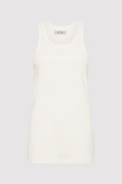 Singlets*St. Agni Organic Cotton Everyday Tank - White