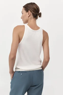 Basics*St. Agni Organic Cotton Everyday Tank - White