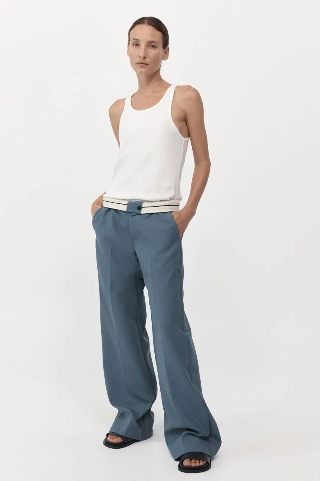 Basics*St. Agni Organic Cotton Everyday Tank - White