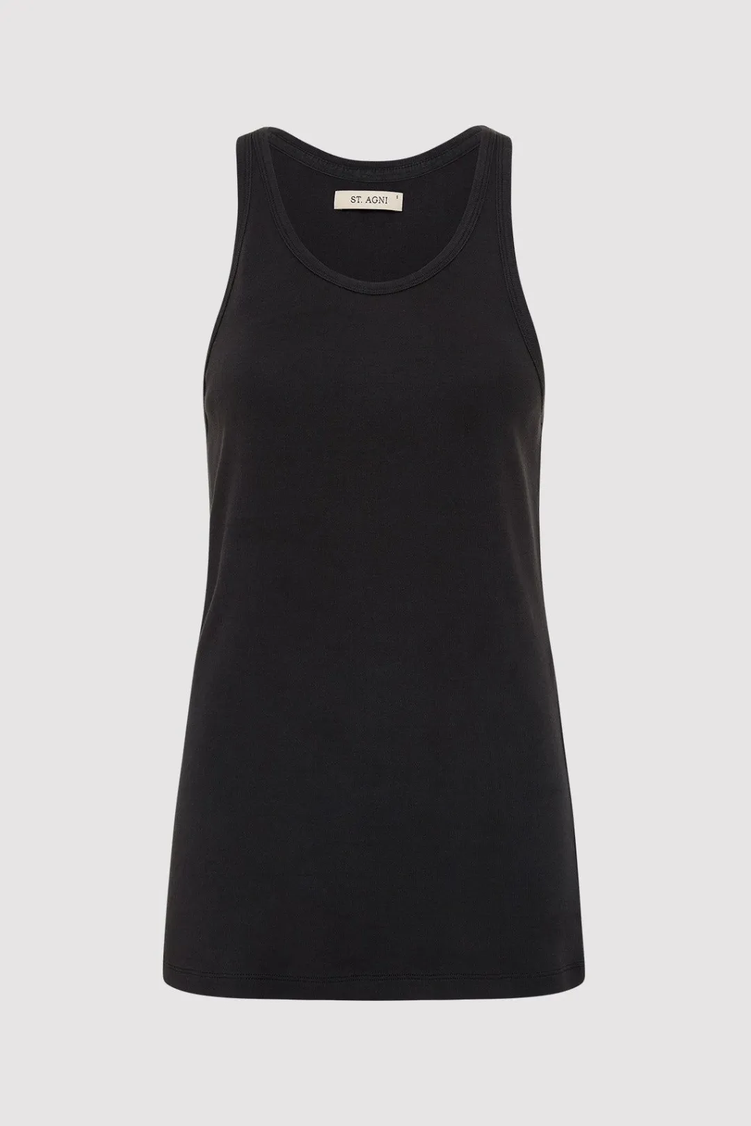 Tops*St. Agni Organic Cotton Everyday Tank - Black