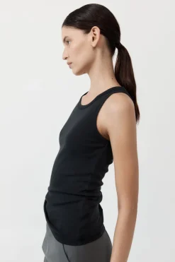 Singlets*St. Agni Organic Cotton Singlet - Black