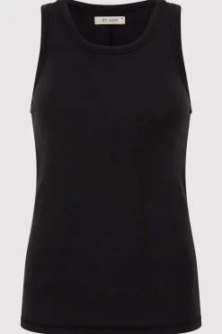 Singlets*St. Agni Organic Cotton Singlet - Black