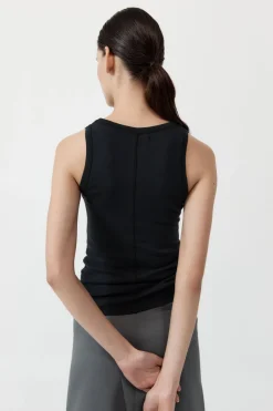 Unisex*St. Agni Organic Cotton Singlet - Black