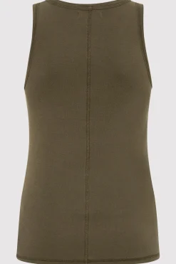 Singlets*St. Agni Organic Cotton Singlet - Kelp