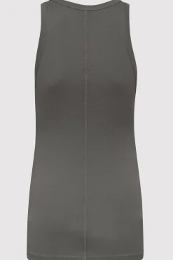 Basics*St. Agni Organic Cotton Singlet - Pewter Grey