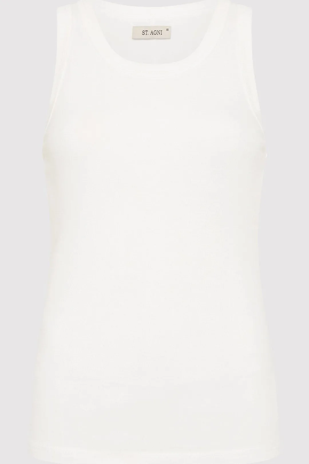 Unisex*St. Agni Organic Cotton Singlet - White