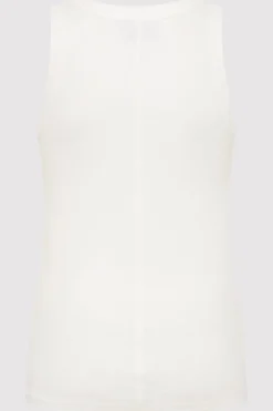 Basics*St. Agni Organic Cotton Singlet - White