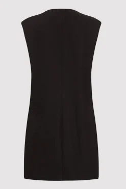 Tops*St. Agni Oversized Vest - Black