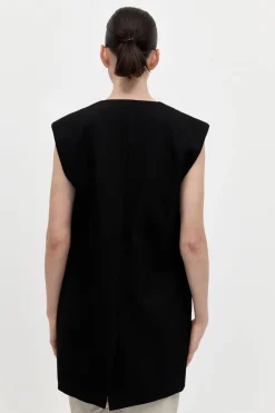 Tailoring*St. Agni Oversized Vest - Black
